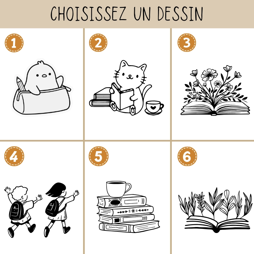 Pot à crayons personnalisé - cadeau de fin d'année scolaire — vue 4