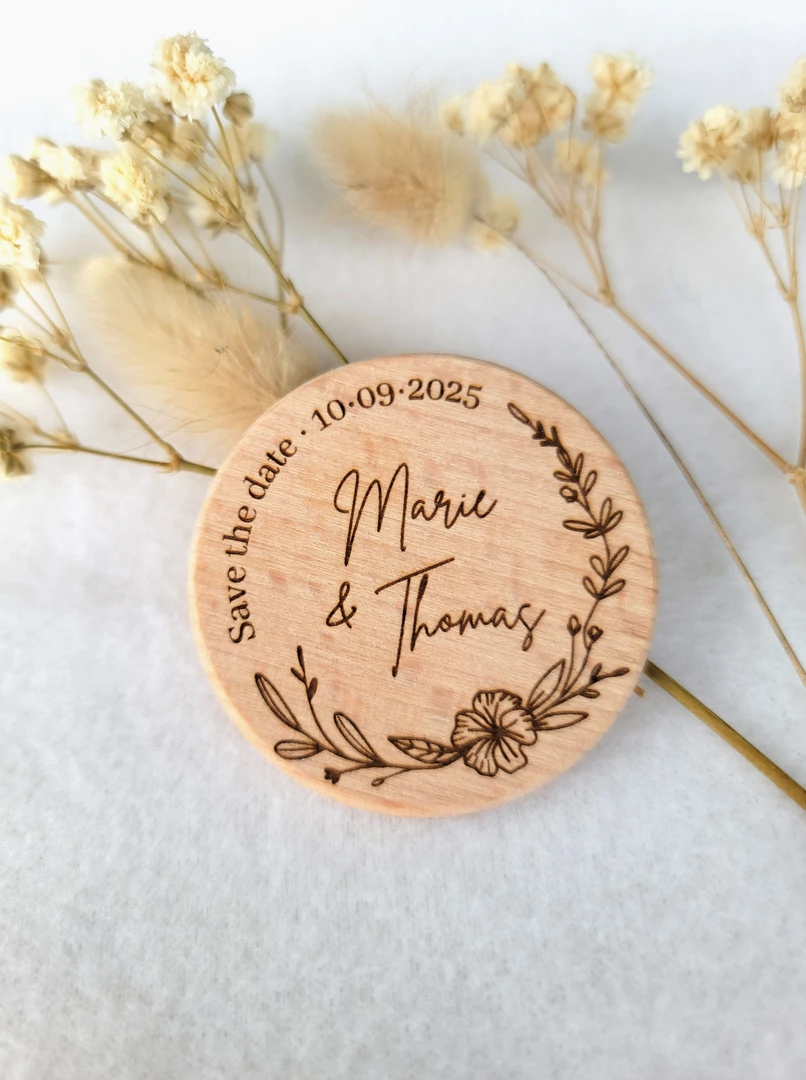 Magnet mariage personnalisé — vue 5