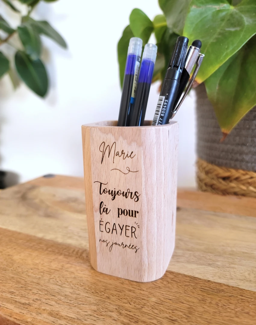 Pot à crayons - Collègue - personnalisé — vue 2