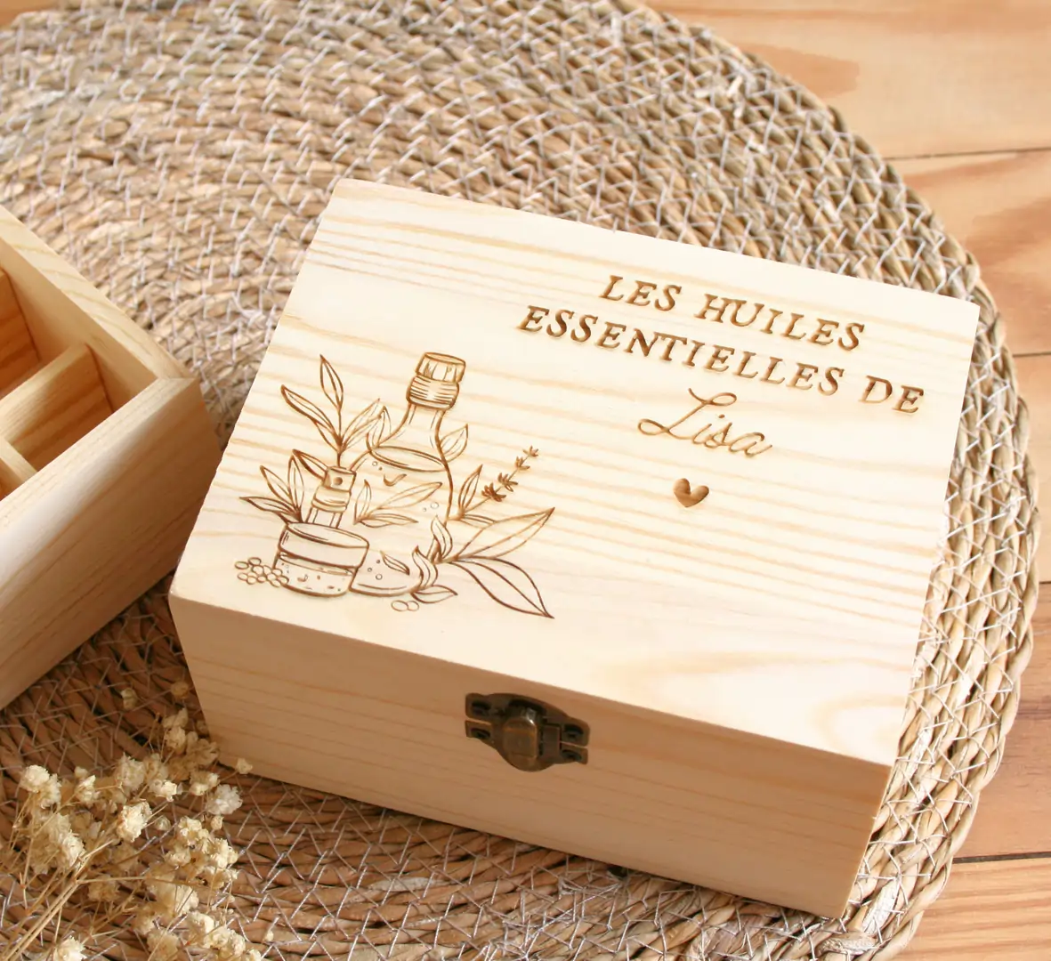 Boite pour huiles essentielles personnalisée — vue 5