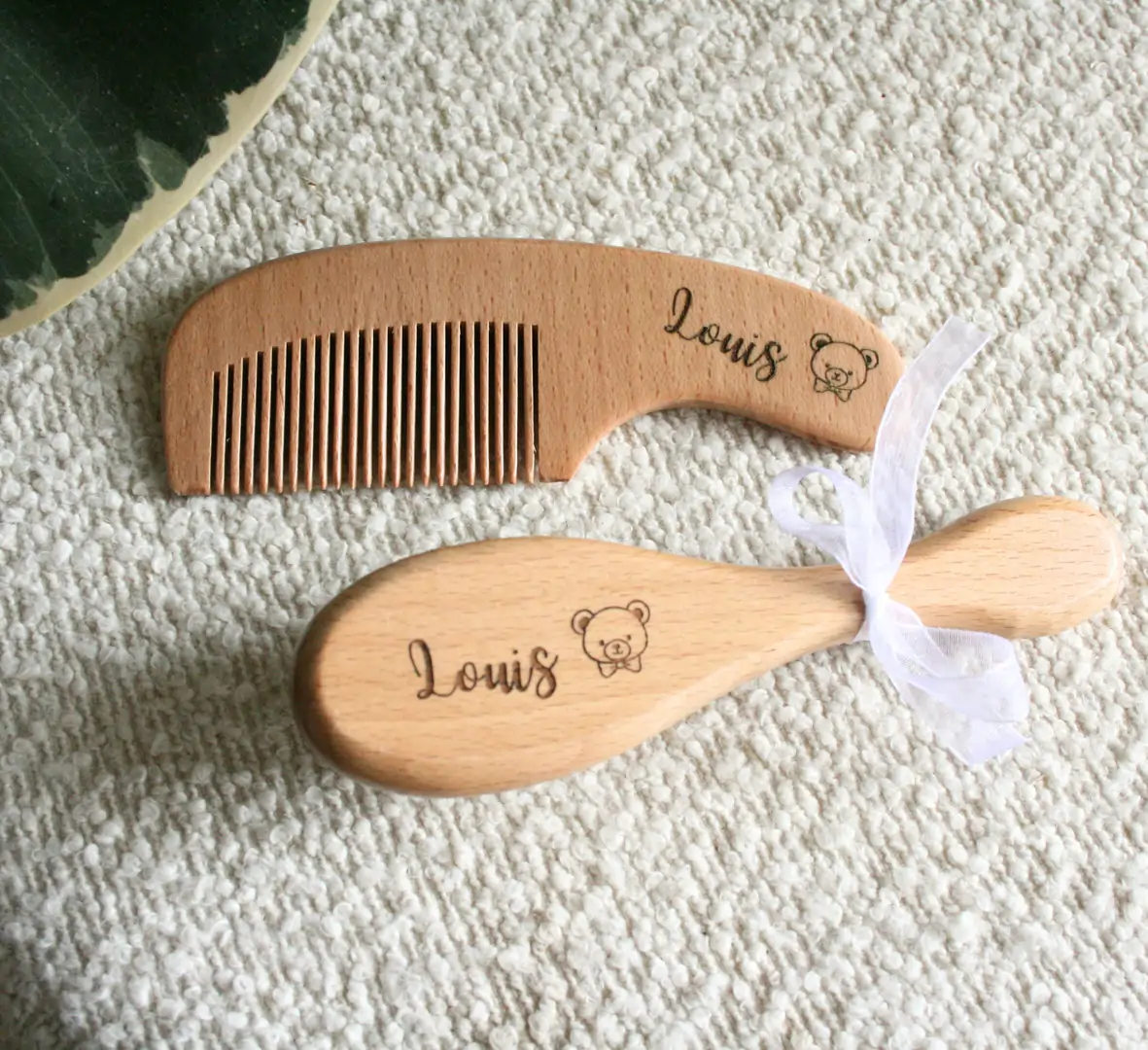 Brosse bébé personnalisée — vue 2