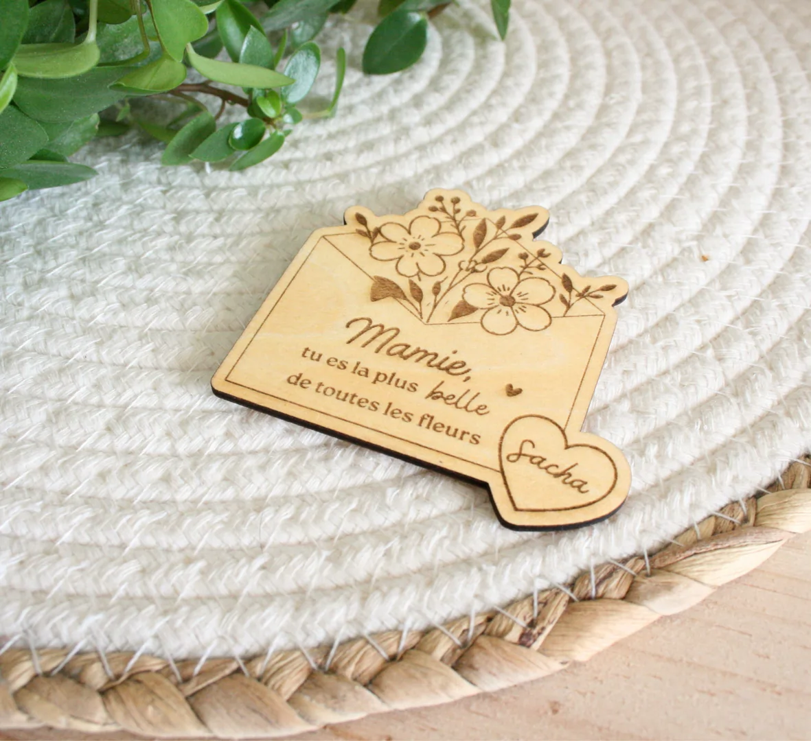 Magnet personnalisé Mamie – Cadeau fête des grands-mères — vue 4
